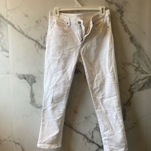 Garage white high waist jegging